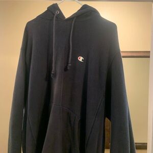 Champion Navy Sweatshirt Hoodie